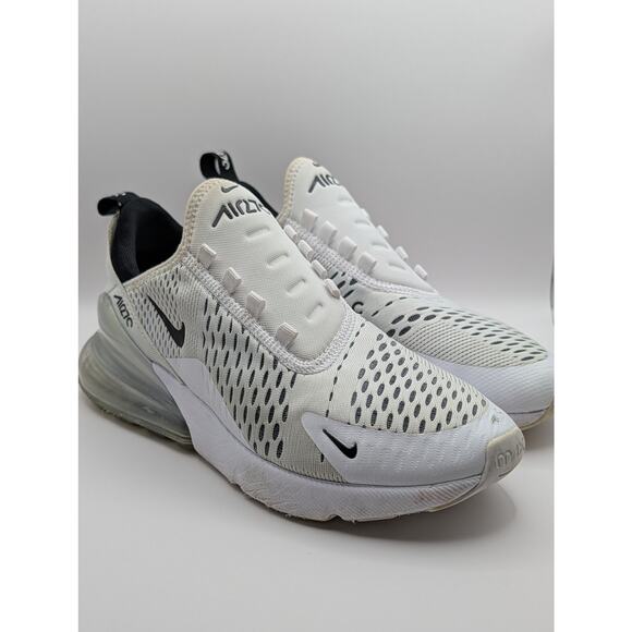 Nike Women’s Air Max 270 White/Black Lifestyle Sneakers - Picture 7 of 7